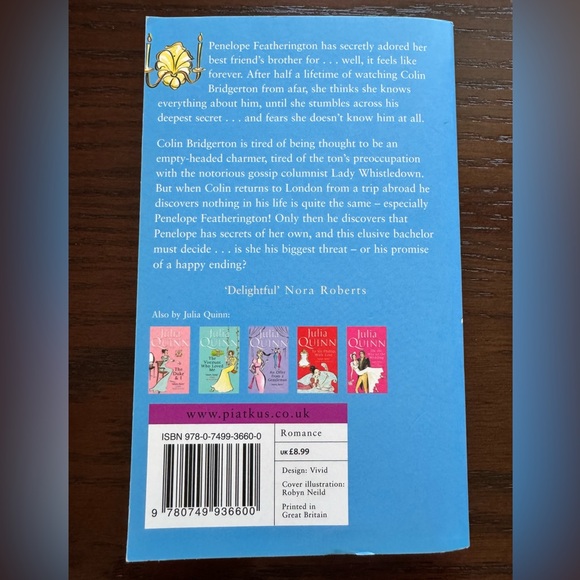 Bridgerton 3-Book Set by Julia Quinn, Paperback - Picture 7 of 11